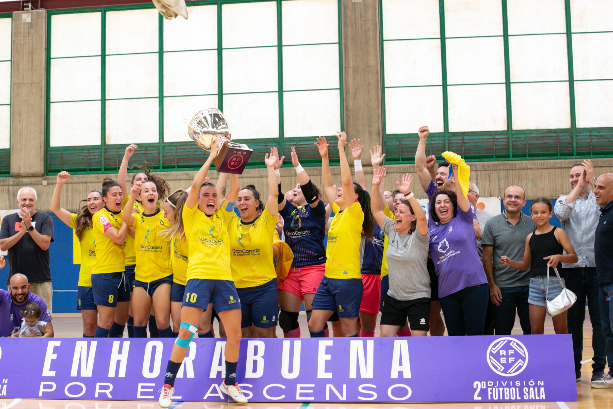 Gran Canaria Teldeportivo, Esportiu Rubí FS y Guadalcacín FS vuelven a la 1ª División de Fútbol Sala Femenino