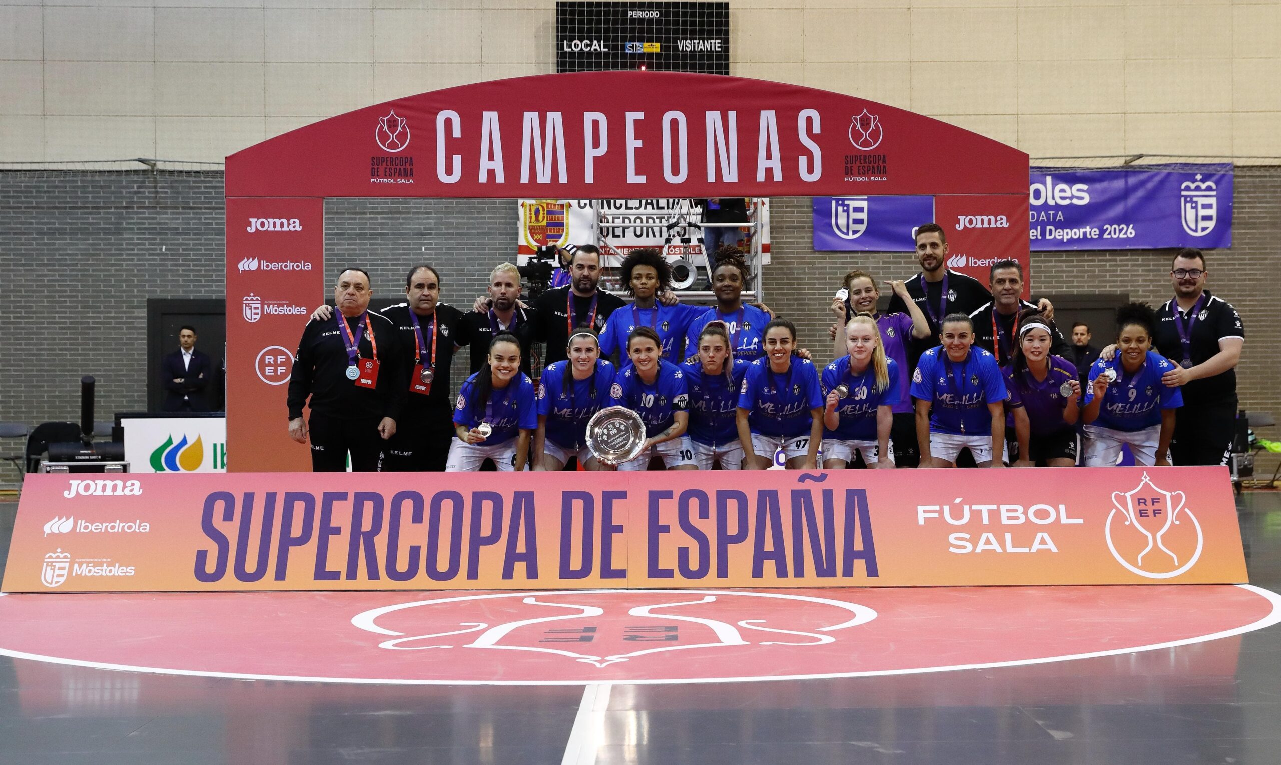 MCD Torreblanca Subcampeonas de la Supercopa de España de Fútbol Sala Femenino 2025