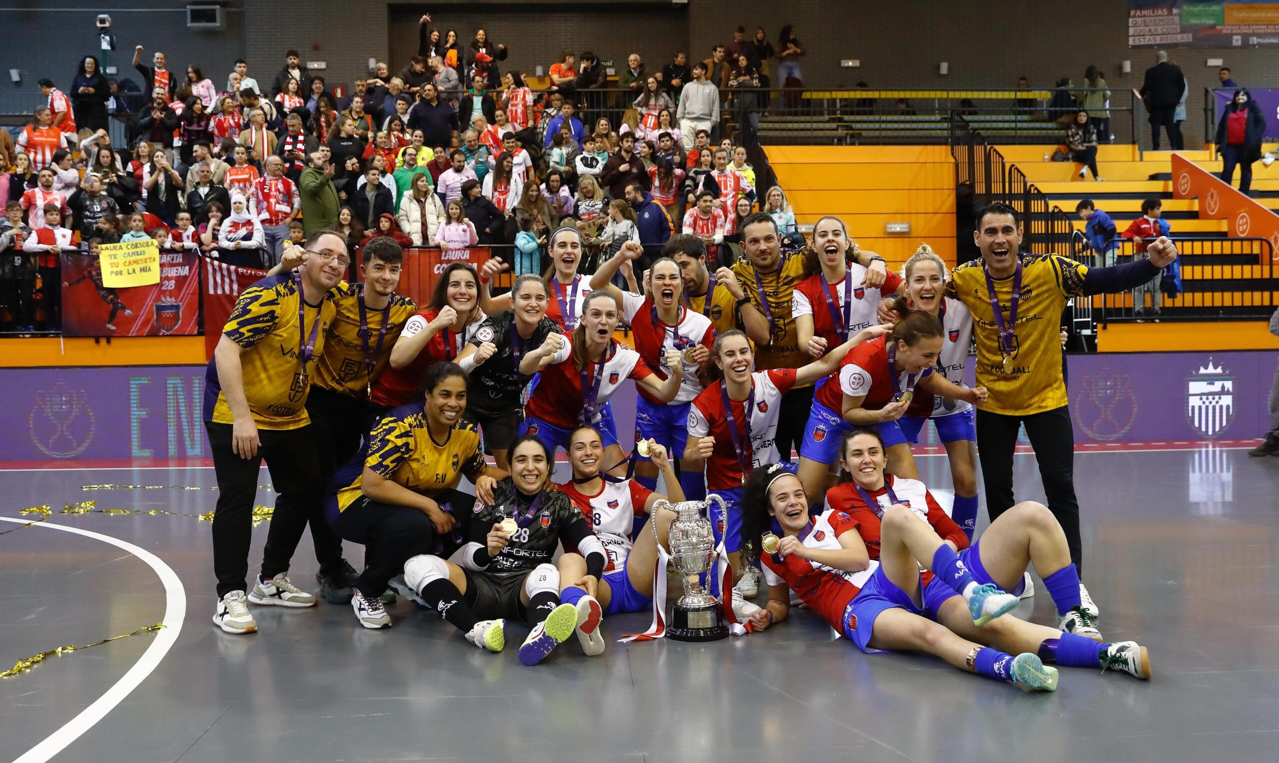 Futsi Atlético Navalcarnero gana su octava Supercopa de España de Fútbol Sala Femenino.